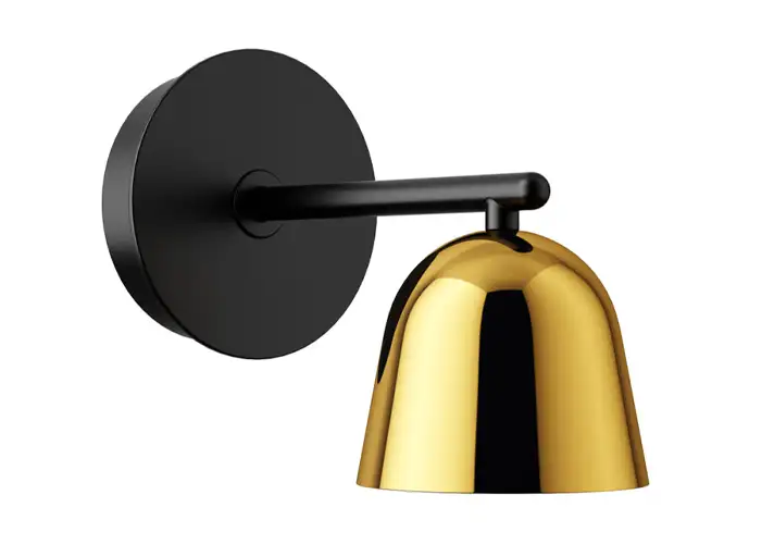 模漾网-1P-铜色钟形壁灯-Lighto A Wall Light by Parachilna