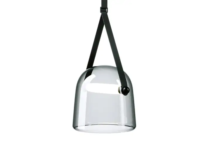 模漾网-1P-有色玻璃灯罩吊灯-Mona Pendant Light by Brokis