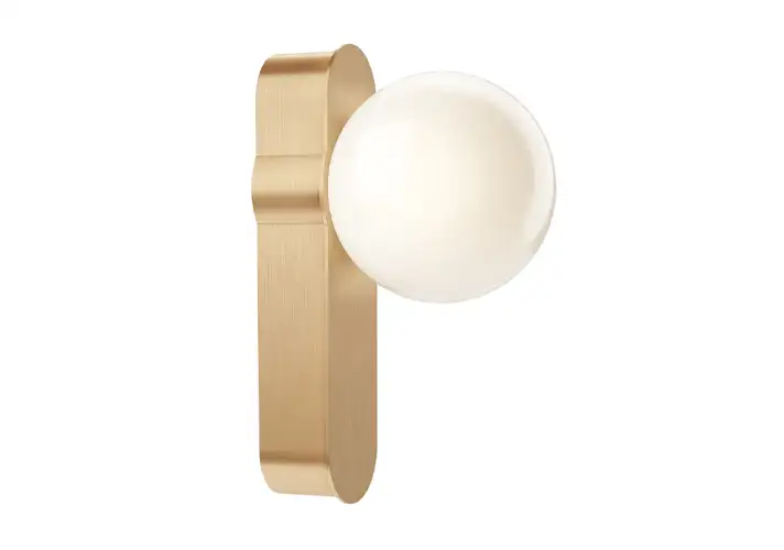 模漾网-1P-极简金属壁灯-Perlina Wall IP Lamp by Leds C4