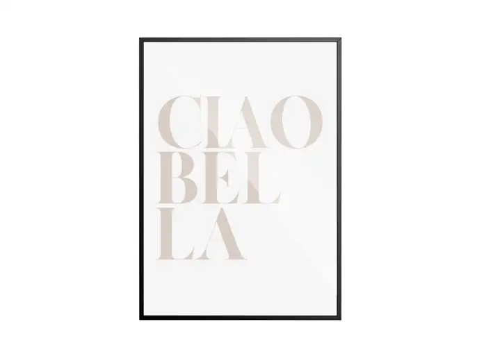 模漾网-1P-海报-Ciao Bella Poster by Desenio