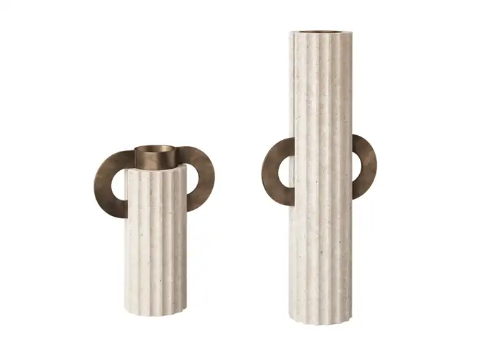 模漾网-1P-花瓶-Colonne Garden Vase by Pimar