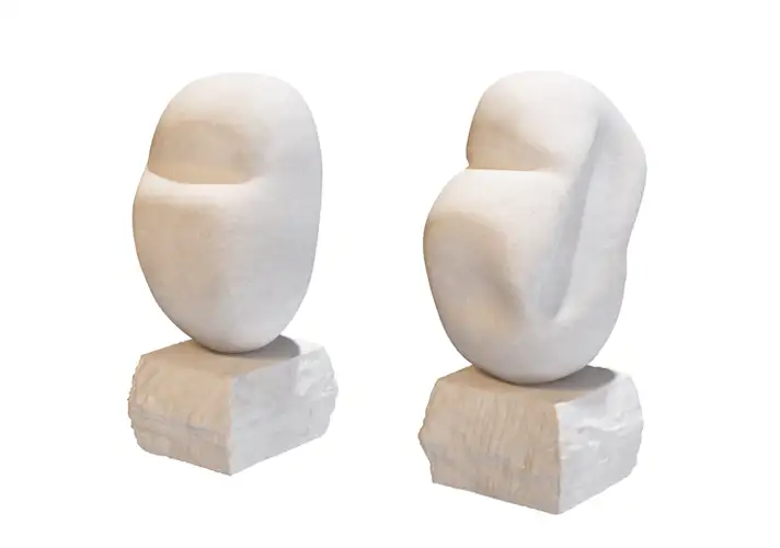 模漾网-2P-轮廓雕塑-Contour Sculpture by Kristina Dam Studio