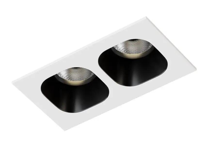 模漾网-1P-两头天花板嵌入式射灯-Pirro 2.0 Ceiling Recessed Spot Downlight by Wever & Ducre