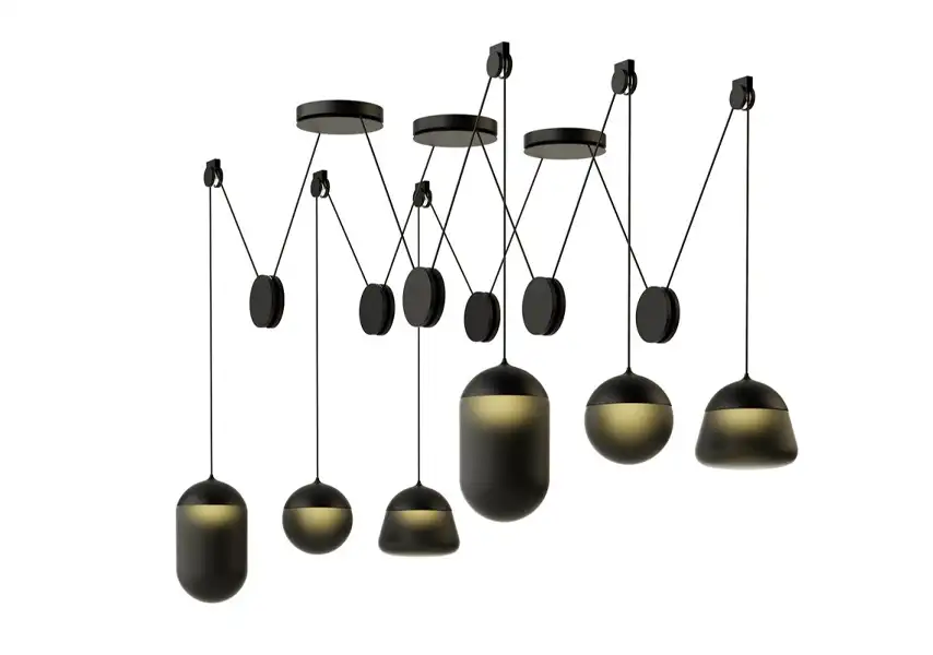 模漾网-1P-行星吊灯-Planets Pendant Lamp PC1235 by Brokis