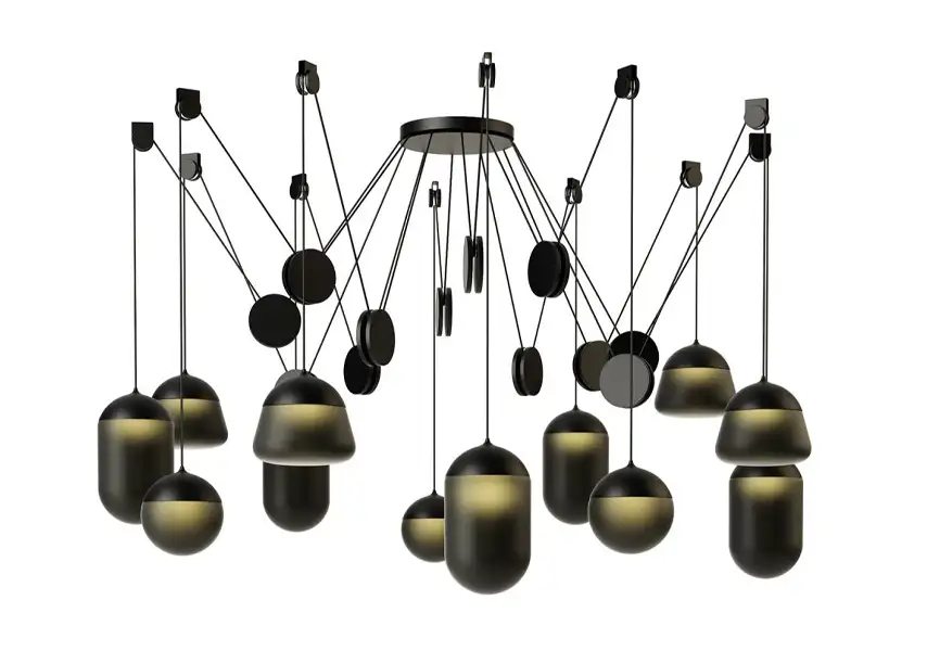 模漾网-1P-行星吊灯-Planets Pendant Lamp PC1245 by Brokis