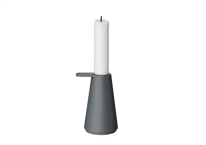 模漾网-1P-烛台-Grip Candlestick by Muuto