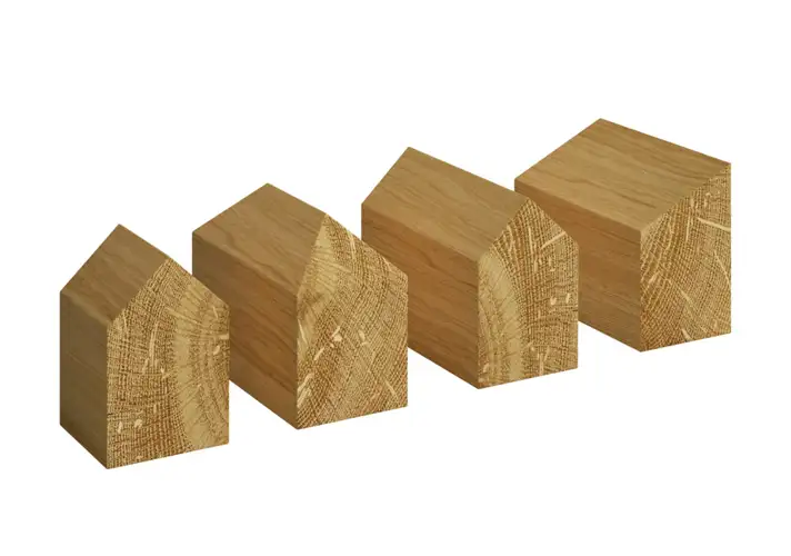 模漾网-1P-木块-Haus Paper Weight by e15