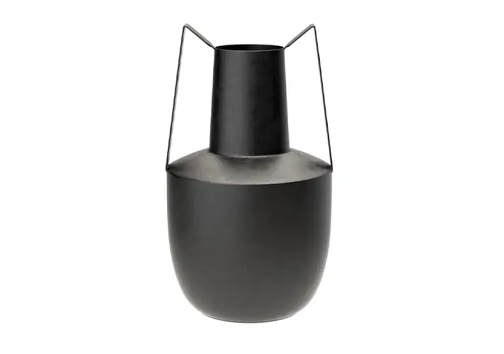 模漾网-1P-金属花瓶-Itamar Metal Vase by Bloomingville