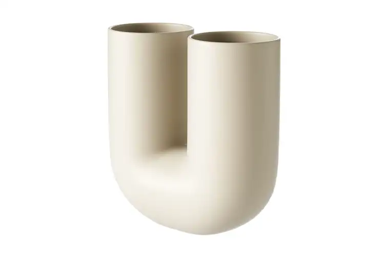 模漾网-1P-U花瓶-Kink Vase by Muuto