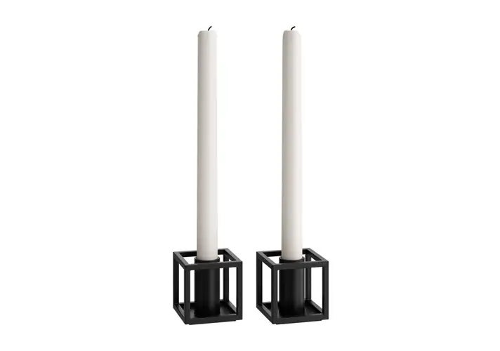 模漾网-1P-微型烛台-Kubus Micro Candle Holder by Lassen
