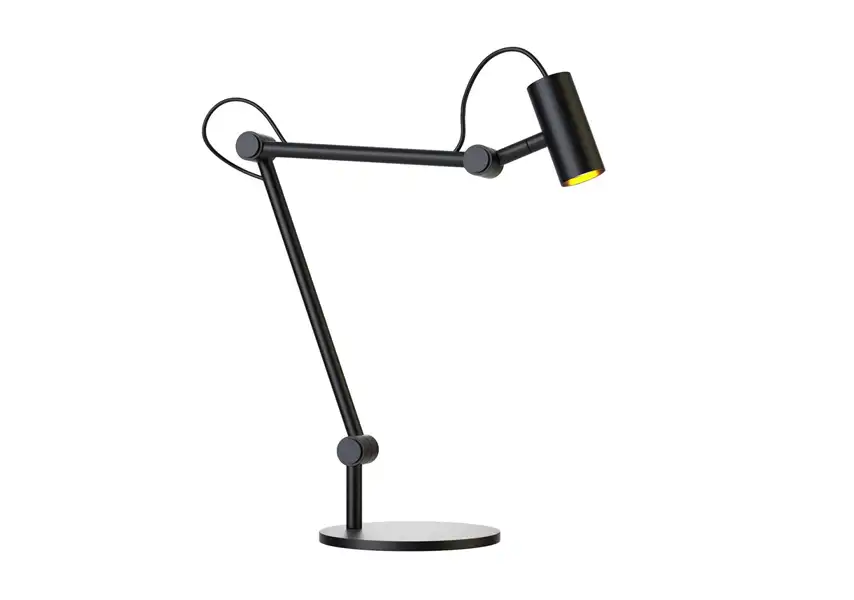 模漾网-1P-黑色折叠台灯-Roomor 2 Table Lamp 639120B00 by Wever Ducre