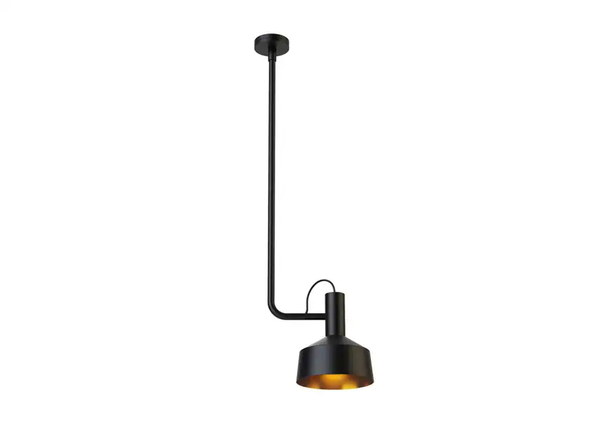 模漾网-1P-黑色吊灯-Roomor 1 Pendant Light 1681E0BK2 by Wever Ducre
