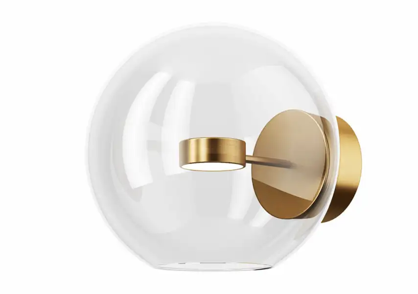 模漾网-1P-玻璃壁灯‌-Soffio Wall Horizontal Lamp by Giopato & Coombes