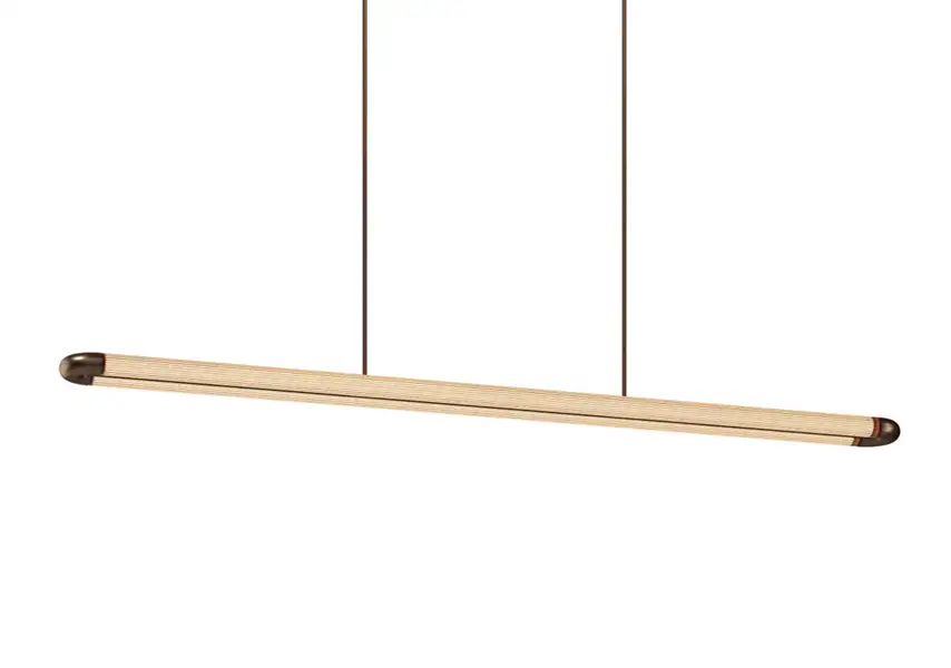 模漾网-1P-金属吊灯‌-Strata Pendant Light by J Adam Co