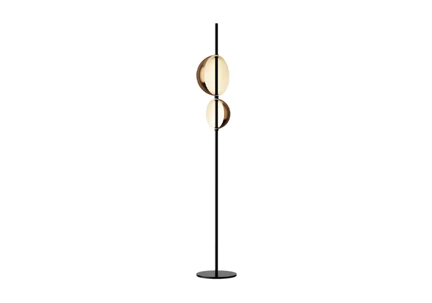 模漾网-1P-金属落地灯‌-Superluna Floor Lamp by Oluce