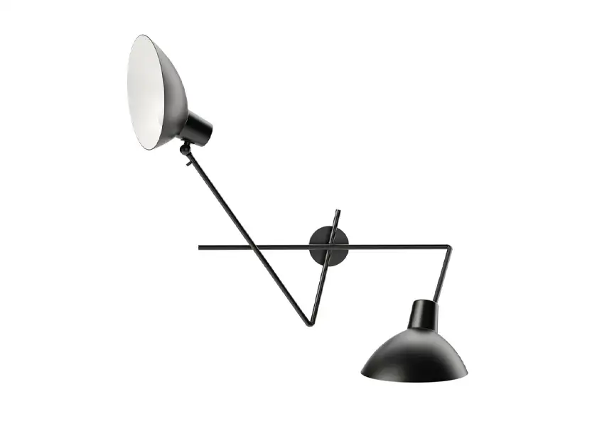 模漾网-1P-双头台灯‌‌‌-VV Cinquanta Twin Lamp by Astep