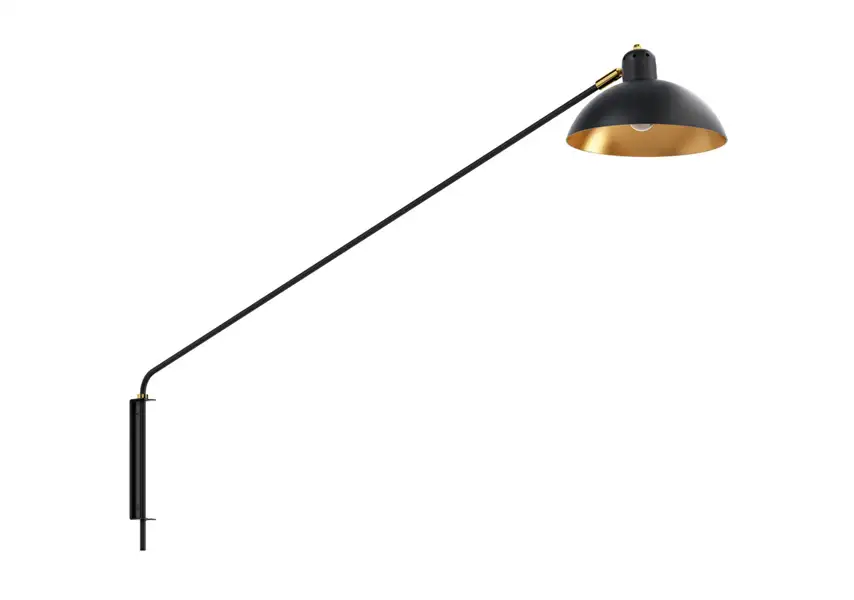 模漾网-1P-黑色简约壁灯-Waldorf Wall Large Light by Lambert&fils