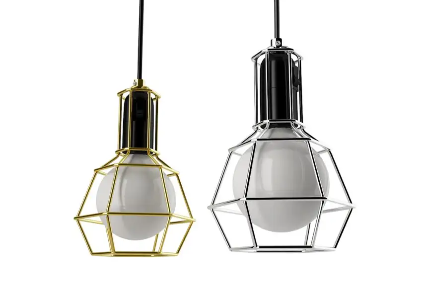 模漾网-1P-帅气与细腻玻璃吊灯-Work Pendant Lamp by Design House Stockholm