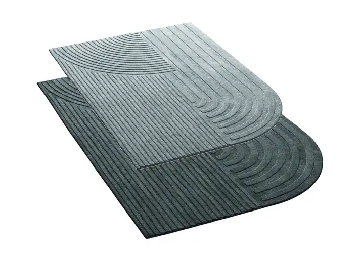 模漾网-2P-地毯-Relevo Rug by Muuto