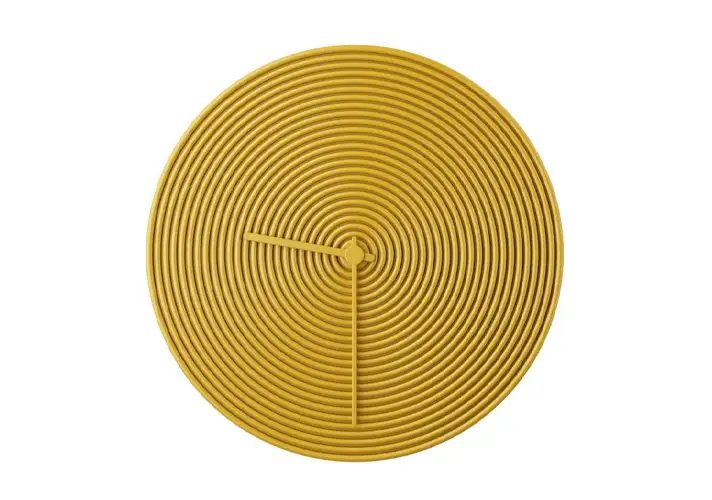 模漾网-1P-陶瓷挂钟-Ring Wall-mounted Ceramic Clock by Atipico