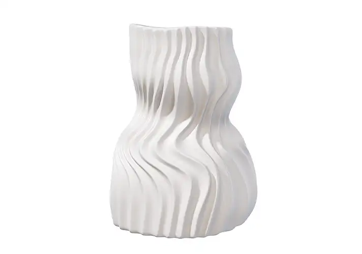 模漾网-1P-陶瓷花瓶-Sahal Ceramic Vase by Bloomingville