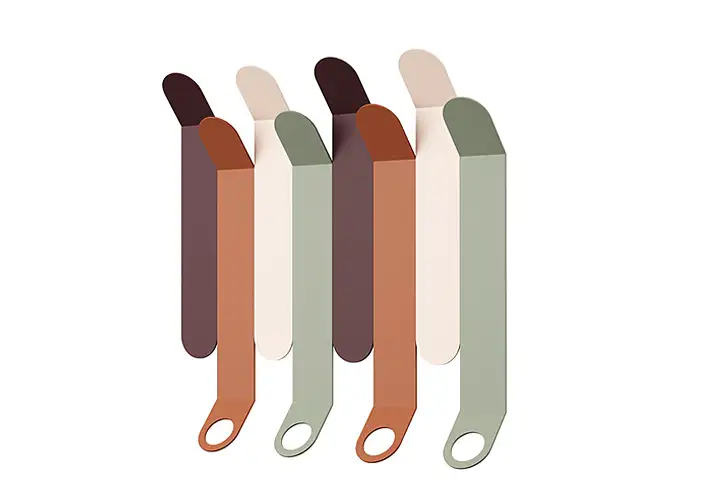 模漾网-1P-壁挂式衣架-Skyline Wall-mounted Plate Coat Rack by Calligaris