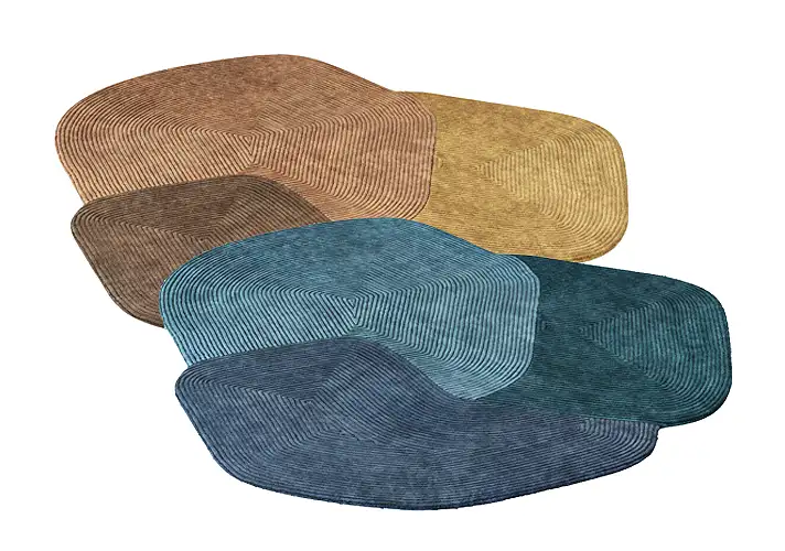模漾网-2P-地毯-Tumulus Wool Rug by Toulemonde Bochart