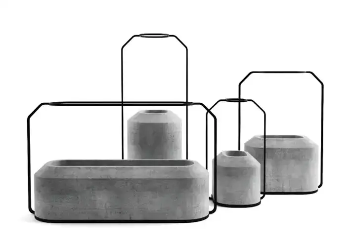 模漾网-1P-花瓶-Weight Vases by Decha Archjananun