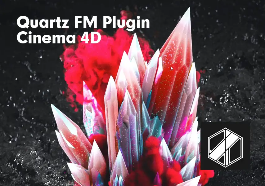 模漾网-水晶石英模型预设-Quartz FM Plugin-C4D-Octane-Redshift