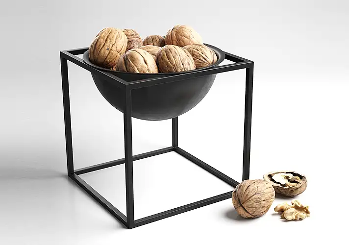 模漾网-1P- 核桃3D模型-3DCollective_Set02_Nuts01_Vray_4K