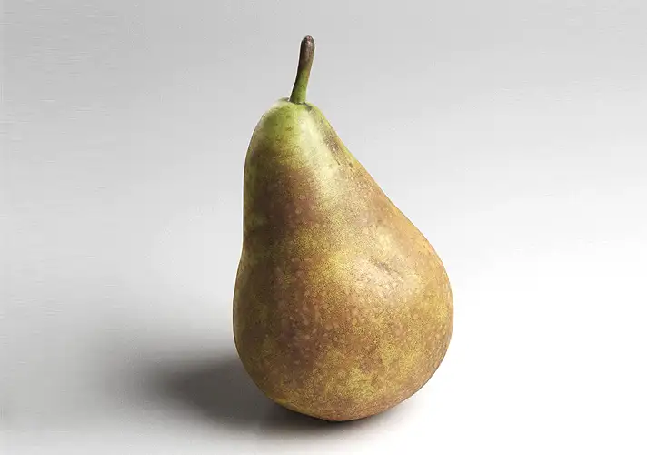 模漾网-1P- 梨D模型-3DCollective_Vol1_035Pear_03_Vray_4K