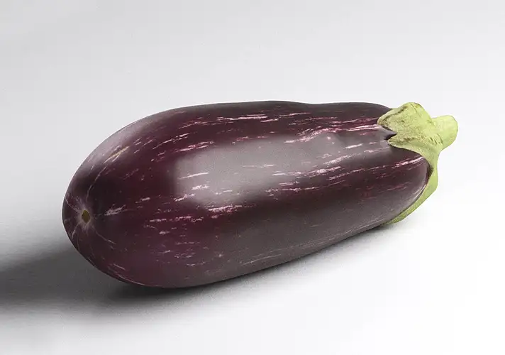 模漾网-1P- 茄子3D模型-3DCollective_Vol1_054Eggplant_02_Vray_4K