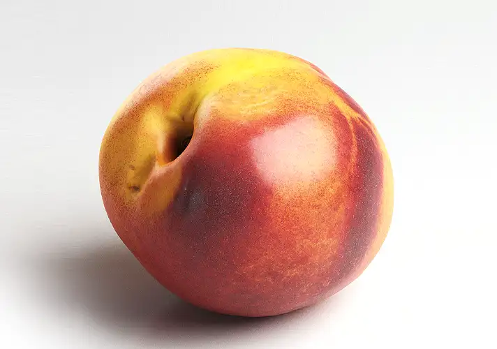 模漾网-1P- 桃子3D模型-3DCollective_Vol1_040Peach_02_Vray_4K