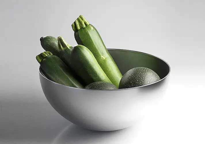 模漾网-1P- 西葫芦蔬菜-3DCollective_Set01_Zucchini_Vray_4K