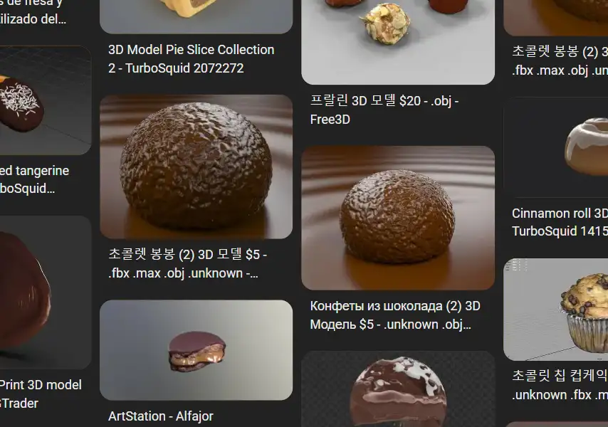 模漾网-86P-食品食物水果模型-Inciprocal Sketchfab Food Scans Collection