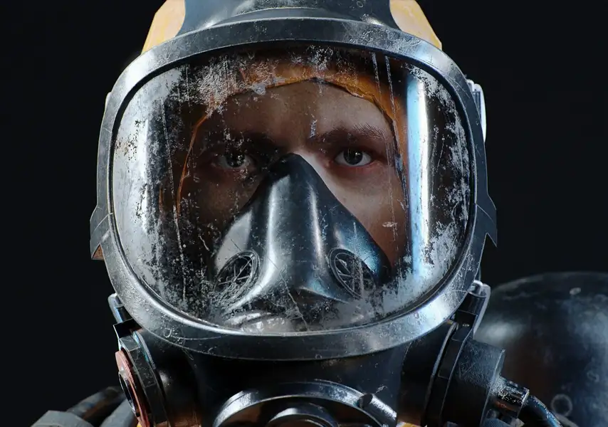 模漾网-8GB-生存启示录游戏角色武器装备防化服-装备模型-Post Apocalyse