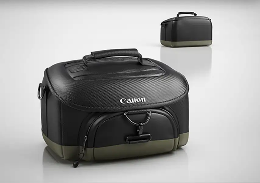 模漾网-1P-佳能黑色相机包