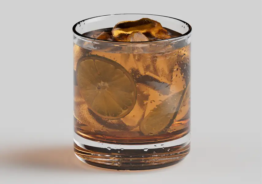 模漾网-1P- 柠檬冰块饮品