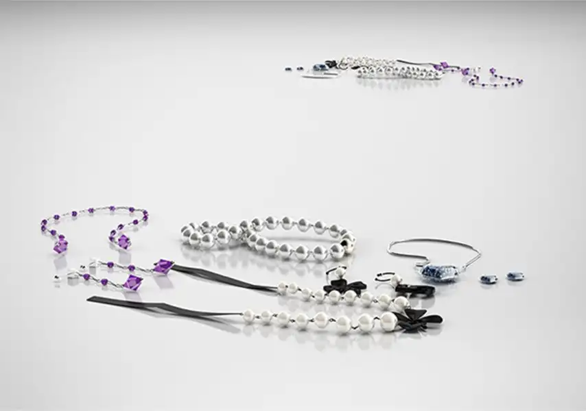 模漾网-1P-珍珠银饰套装