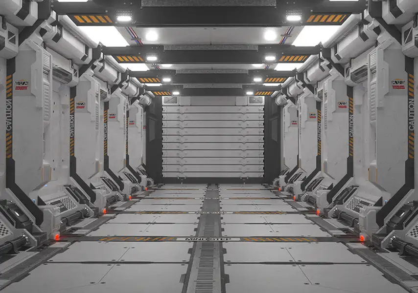 模漾网-1P-太空科幻机械舱OCTANE工程-C4D模型