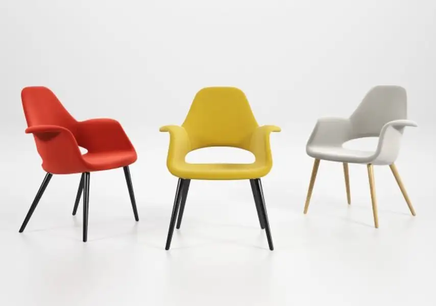 模漾网-1P-彩色伊姆斯椅实木椅腿