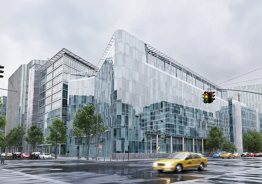 模漾网-60P-高楼大厦商业中心写字楼办公楼建筑外观楼顶设备塔-模型合集