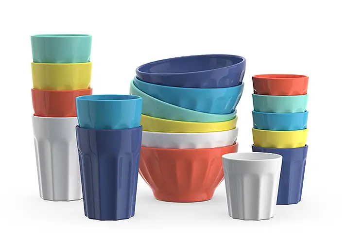 模漾网-1P-彩色杯碗-Colorful cups  bowls