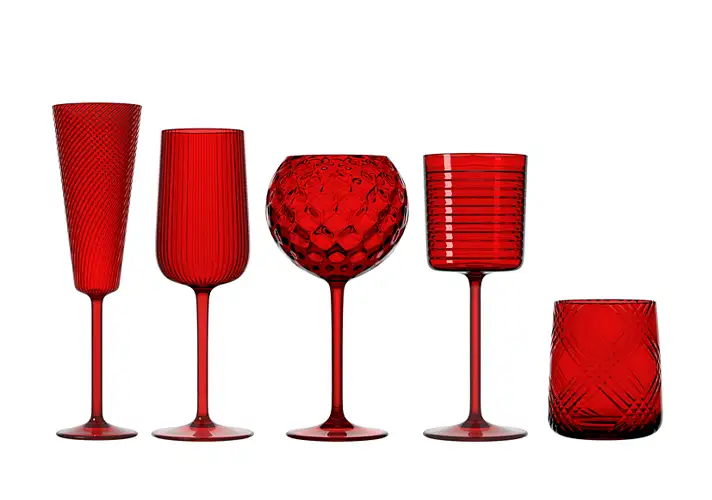 模漾网-1P-红色玻璃杯-Glass