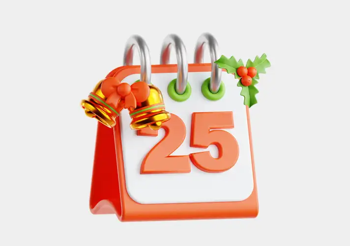 模漾网-1P-圣诞日历卡通-3d icon模型