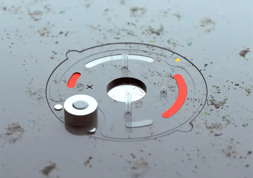 模漾网-1P-圆形可升降机械装置-Dirty (Animated)-C4D工程