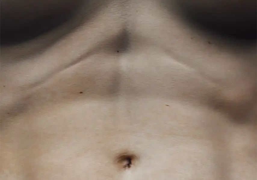 模漾网-人体腹部皮肤-Octane-After the Gym-C4D工程