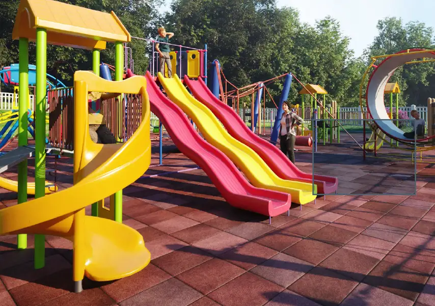 模漾网-44P-儿童游乐玩具滑滑梯设施-模型合集