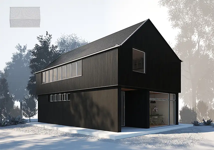 模漾网-1P-房屋建筑-木屋别墅欧式建筑模型-16 building