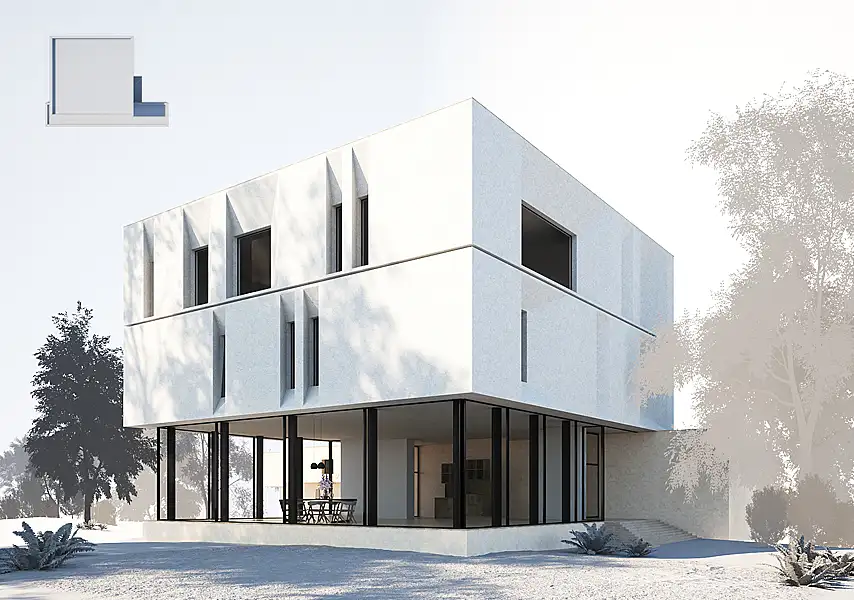 模漾网-1P-房屋建筑-现代建筑欧式别墅模型-19 building